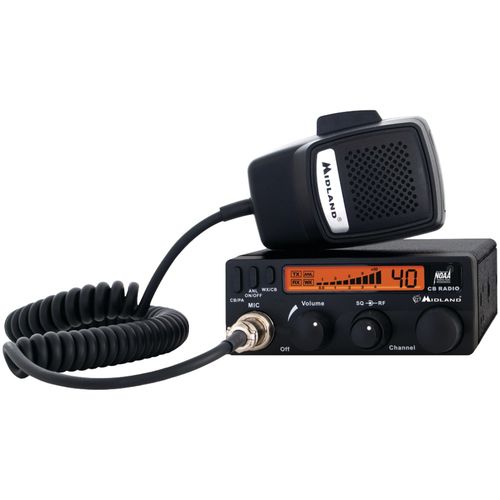 MIDLAND 1001LWX Full Featured CB Radio with Weather Scan Technology