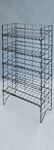 Adjustable 5-Tier Wire Shelf Display Rack