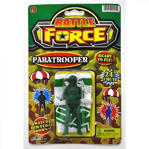 Battle Force Ready to Fly Paratrooper Case Pack 24