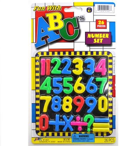 Fun with ABC's Letters & Numbers Set Case Pack 24