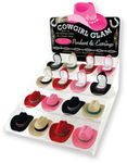 Cowgirl Rhinestone Pendant and Earrings Case Pack 32