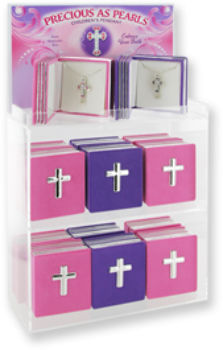 Precious as Pearls Cross Necklaces Case Pack 24