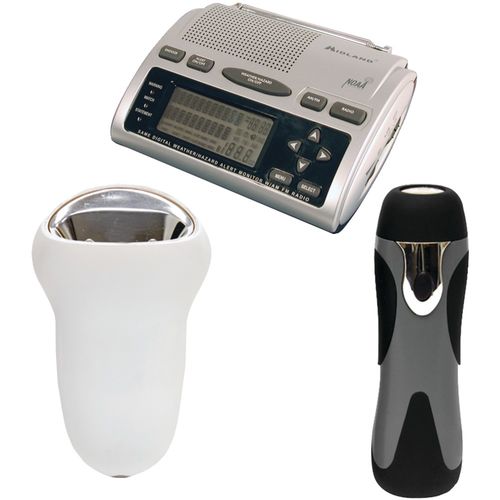 Maximo Concepts Emergency Crank Flashlight,Ge 2-led Power Fail Emergency