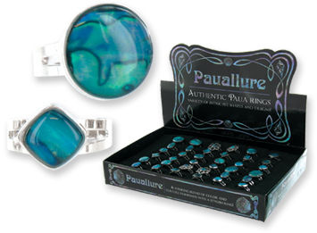 Pauallure Authentic Paua Rings Case Pack 72