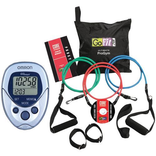Dual Axis Pocket Pedometer & Progym W/ Core Performance Dvd