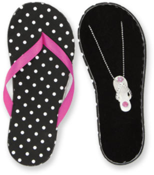 Summer Fling Flip Flop Pendant Case Pack 24