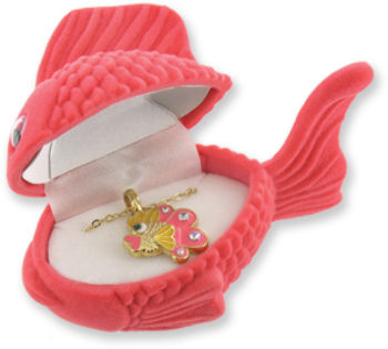 Fish Pendant & Box Set Case Pack 24