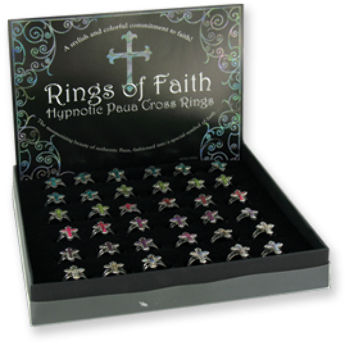 Pauallure Authentic Cross Rings Case Pack 72