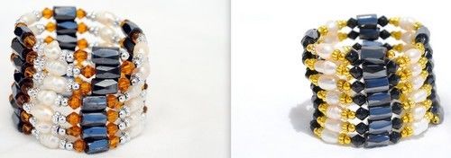 Magnetic Hematite Wraps/Lariats/Necklace/Bracelet for Man and Woman Case Pack 120