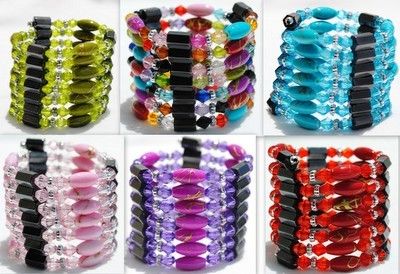 Magnetic Hematite Wraps/Lariats/Necklace/Bracelet for Man and Woman Case Pack 120