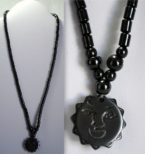 Magnetic Hematite Necklaces 17-18inch Sun Case Pack 120