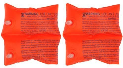 Large Swimming Arm Bands Orange Ages 6-12 Years Case Pack 36