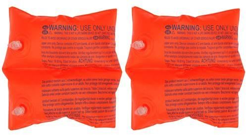 Large Swimming Arm Bands Orange Ages 6-12 Years Case Pack 36