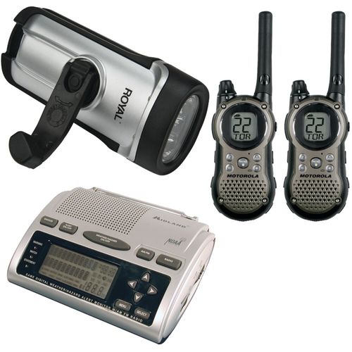 Weather Radio, 2 Way Radio, Flashlight, Storm