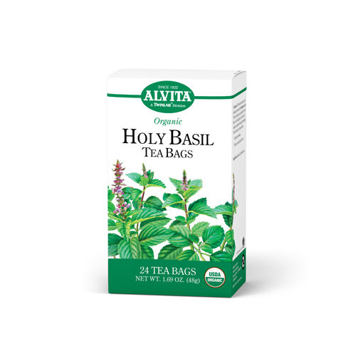 Alvita Teas Holy Basil Tea Bags - Caffeine Free - 24 Bags