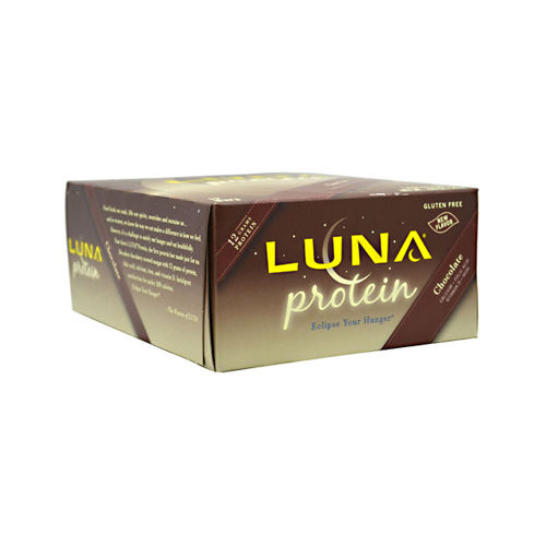Clif Bar Luna Protein Bar - Chocolate - Case of 12 - 1.59 oz