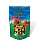 Carrington Farms Flax Seed - Roasted Organic - Case of 6 - 10 oz