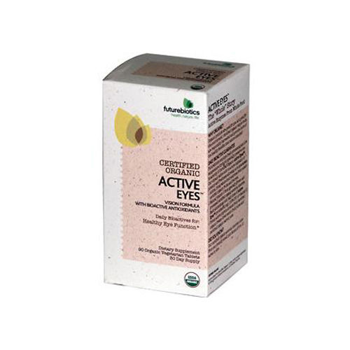 FutureBiotics Active Eyes Vision Formula with Bioactive Antioxidants - 90 Vtabs