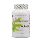 FoodScience of Vermont Flax Seed Oil - 90 Softgels