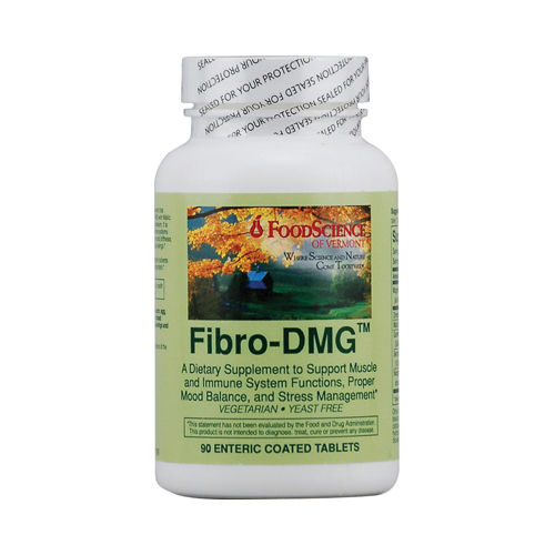 FoodScience of Vermont Fibro-DMG - 90 Coated Tablets