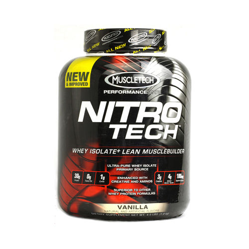 MuscleTech Nitro-Tech Performance Series Vanilla - 4 lbs