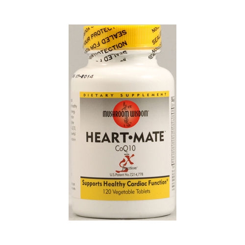 Mushroom Wisdom Heart Mate CoQ10 - 120 Tablets