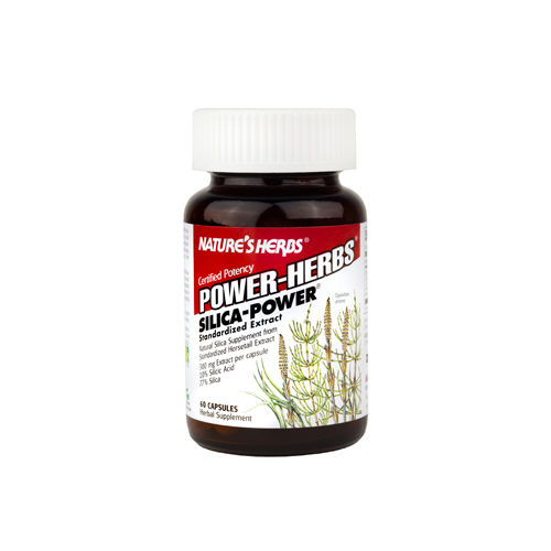 Nature's Herbs Power-Herbs Silica Power - 505 mg - 60 Capsules