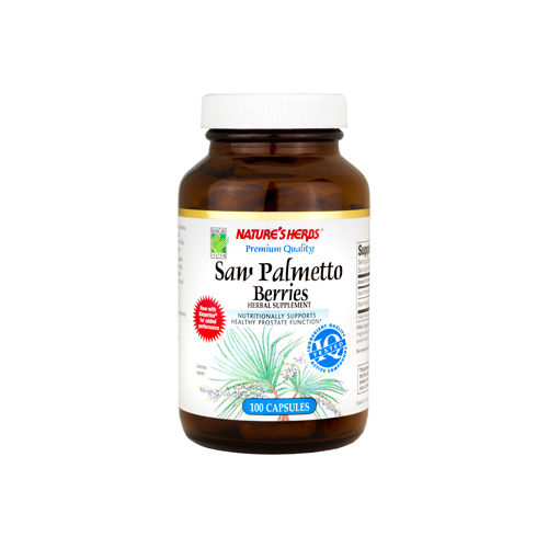 Nature's Herbs Saw Palmetto Berries - 100 Capsules