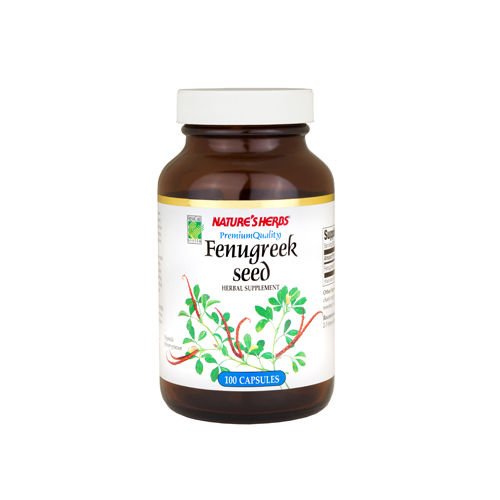 Nature's Herbs Fenugreek Seed - 620 mg - 100 Capsules