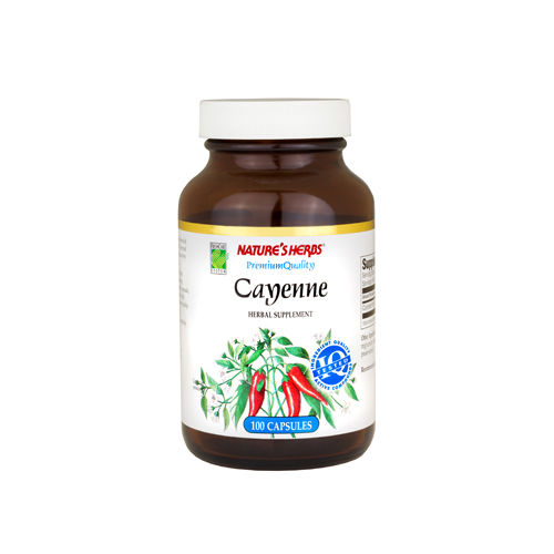 Nature's Herbs Cayenne - 100 Capsules