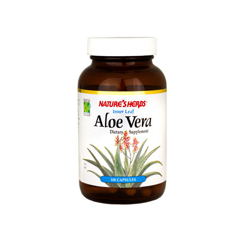 Nature's Herbs Aloe Vera Inner Leaf Gel - 50 Softgels