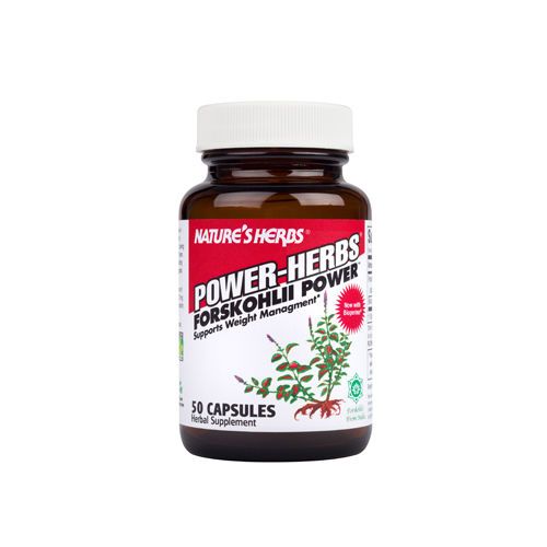 Nature's Herbs Power-Herbs Forskohlii Power - 50 Capsules