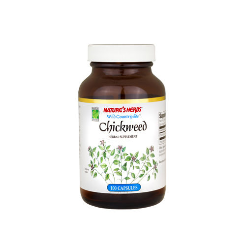 Nature's Herbs Chickweed - 389 mg - 100 Capsules