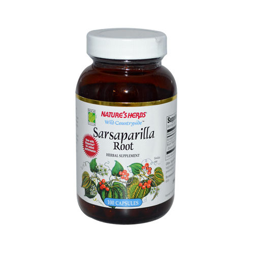 Nature's Herbs Sarsaparilla Root - 100 Capsules