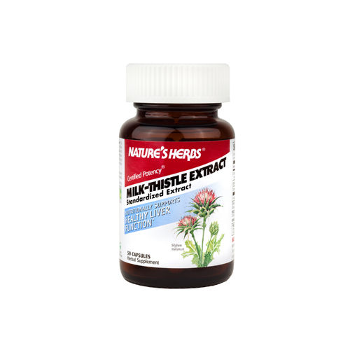 Nature's Herbs Milk-Thistle Extract - 50 Capsules