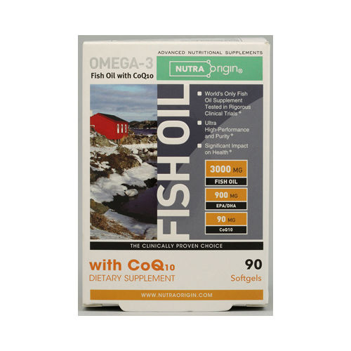 Nutra Origin Omega-3 Fish Oil High Potency - 90 Enteric Coated Softgels