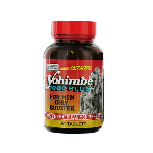 Only Natural Yohimbe 1000 Plus - 60 Tablets
