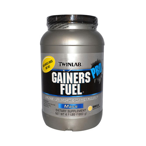 Twinlab Gainers Fuel Pro-Advanced Anabolic Weight Gain Formula - Vanilla - 4.1 lbs
