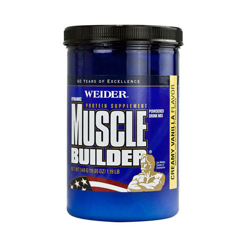 Weider Global Nutrition Dynamic Muscle Builder - Vanilla - 19.05 oz