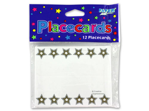 Placecards, pack of 12