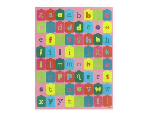 It&#039;s A Party Alphabet Stickers