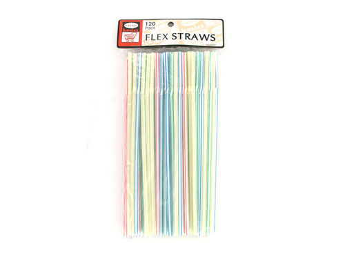 Large pack of straws, 120 count