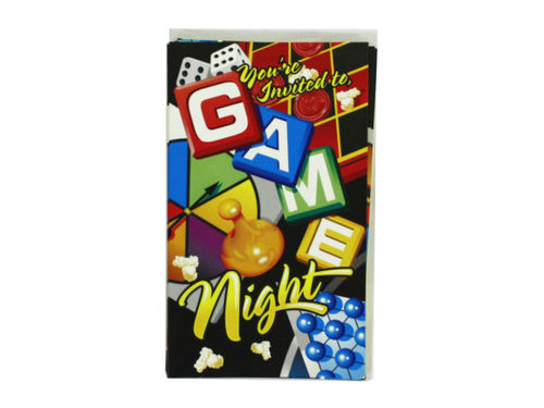 Family Game Night Invitations