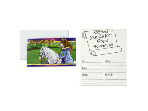 Medieval Princess Invitations
