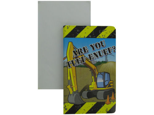 Construction Trucks Invitations