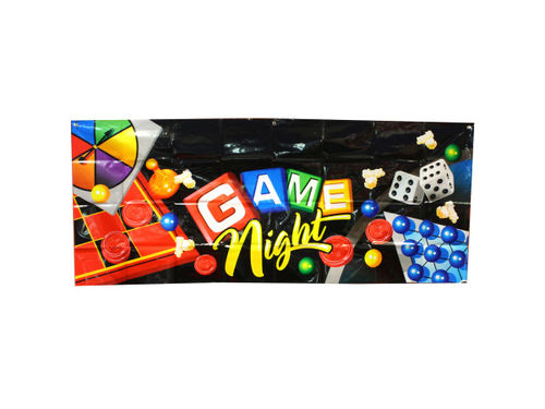 Personalized Family Game Night Banner