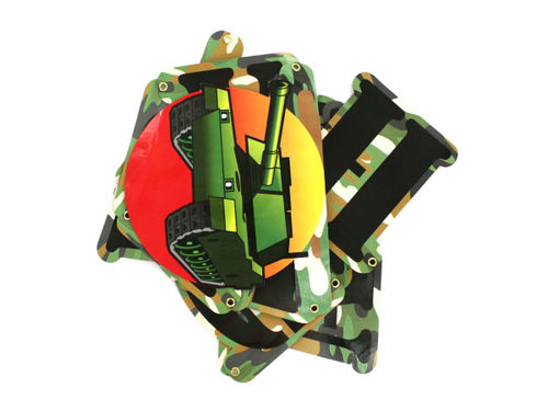 Camouflage Happy Birthday Banner
