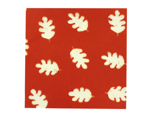 Oak leaves watermark paper, pack of 6 pages
