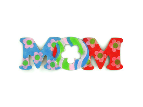 24 &quot;Mom&quot; Shaped Sand Art Sets