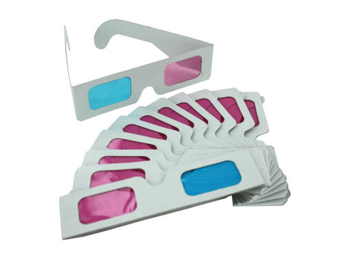 Paper 3D glasses, pack of 12